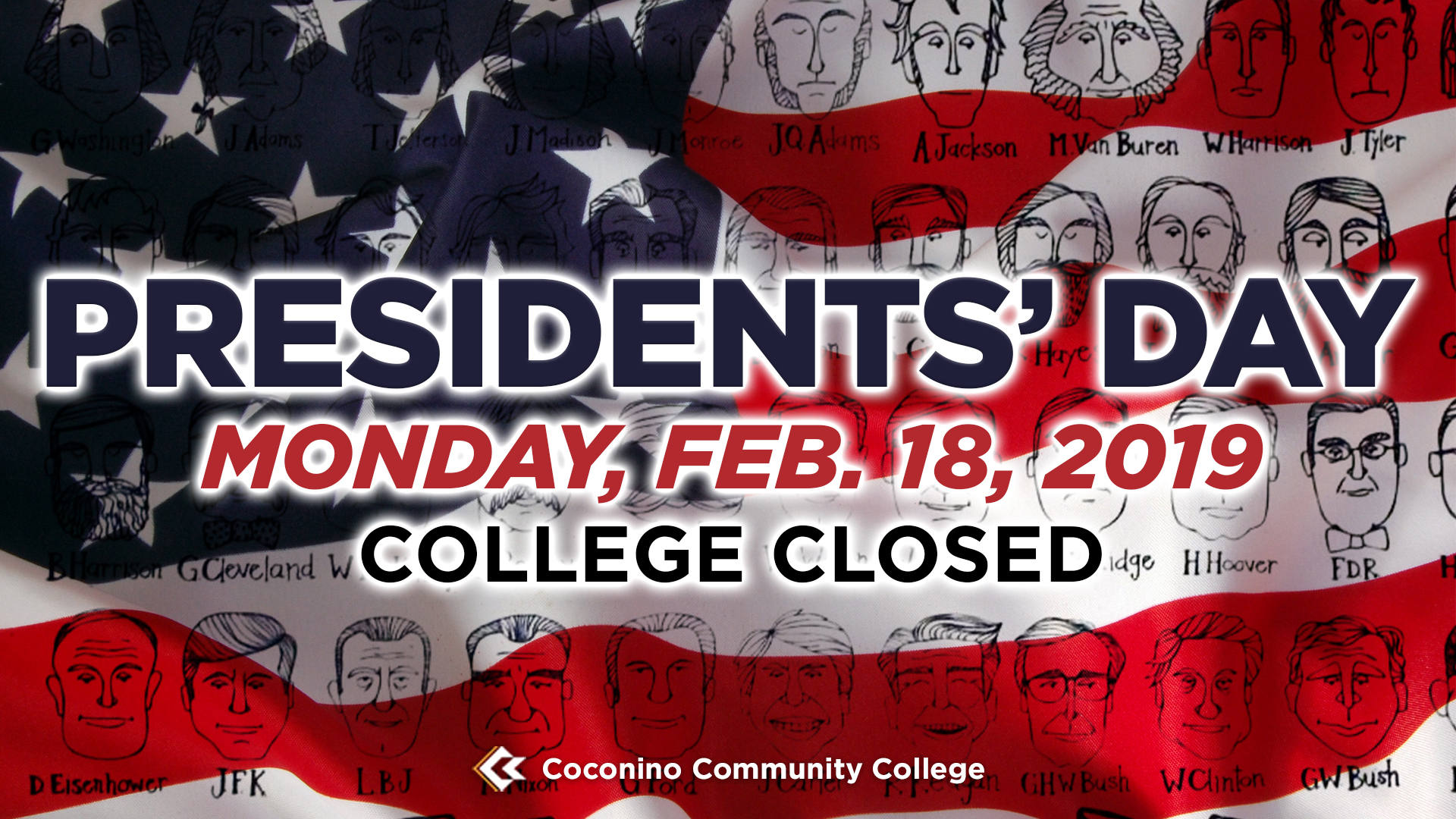 Coconino Community College College Closed For Presidents Day